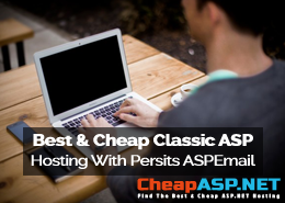 Best and Cheap Classic ASP Hosting With Persits ASPEmail