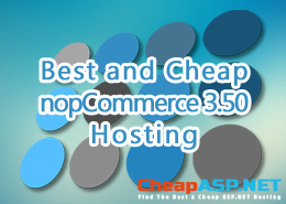 Best and Cheap nopCommerce 3.50 Hosting