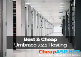 Best and Cheap Umbraco 7.2.1 Hosting