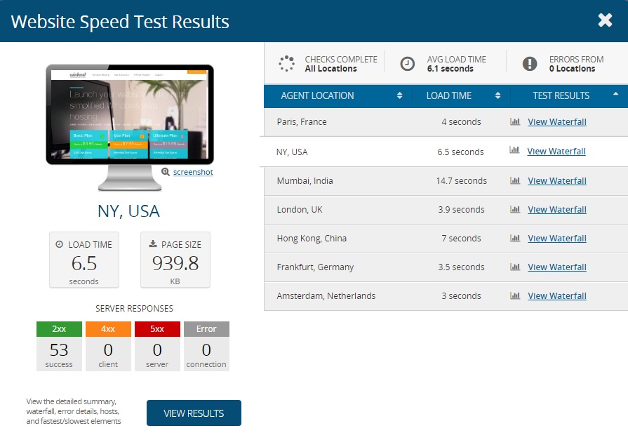 winhostspeed